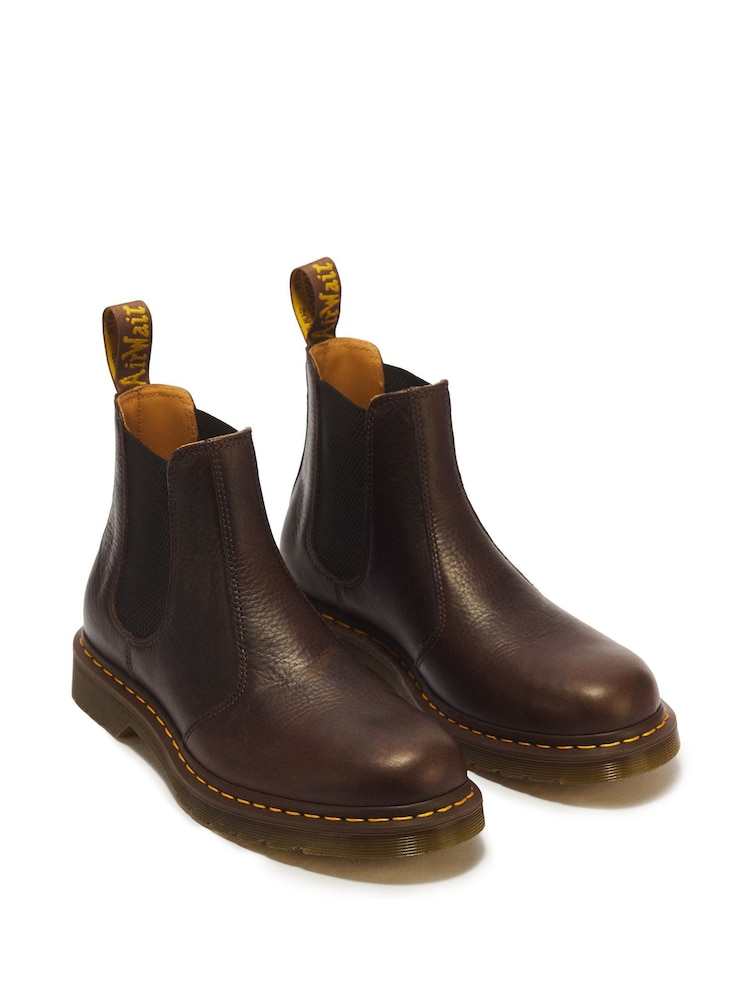 Dr. Martens Brown 2976 Soft Ambassador Chelsea Boots - Image 2 of 6