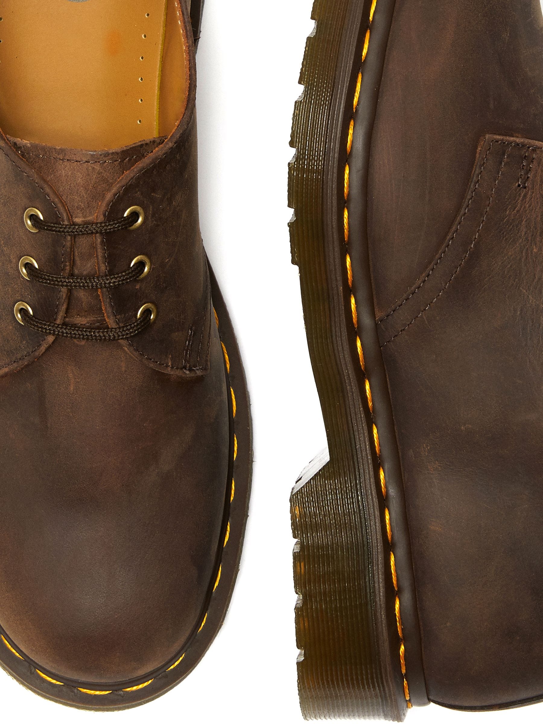Buy Dr. Martens Brown 1461 Crazy Horse Lace Up Shoes from Next USA