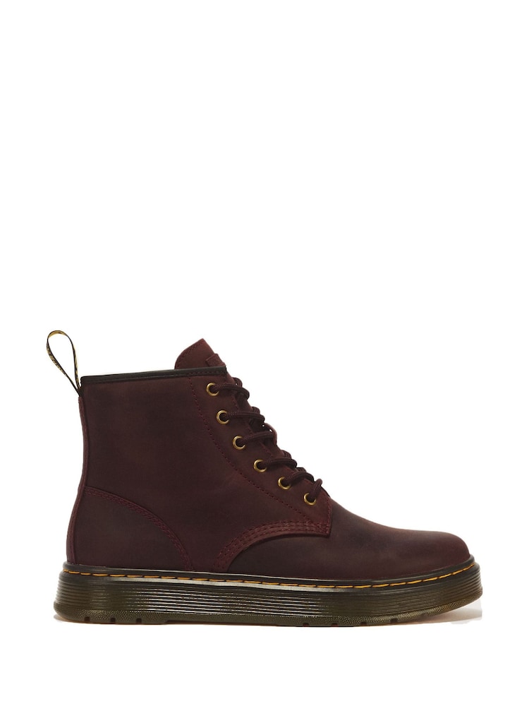 Dr. Martens Red Brookline Chukka Boots - Image 1 of 6 Dr. Martens Red Brookline Chukka Boots - Image 1 of 6