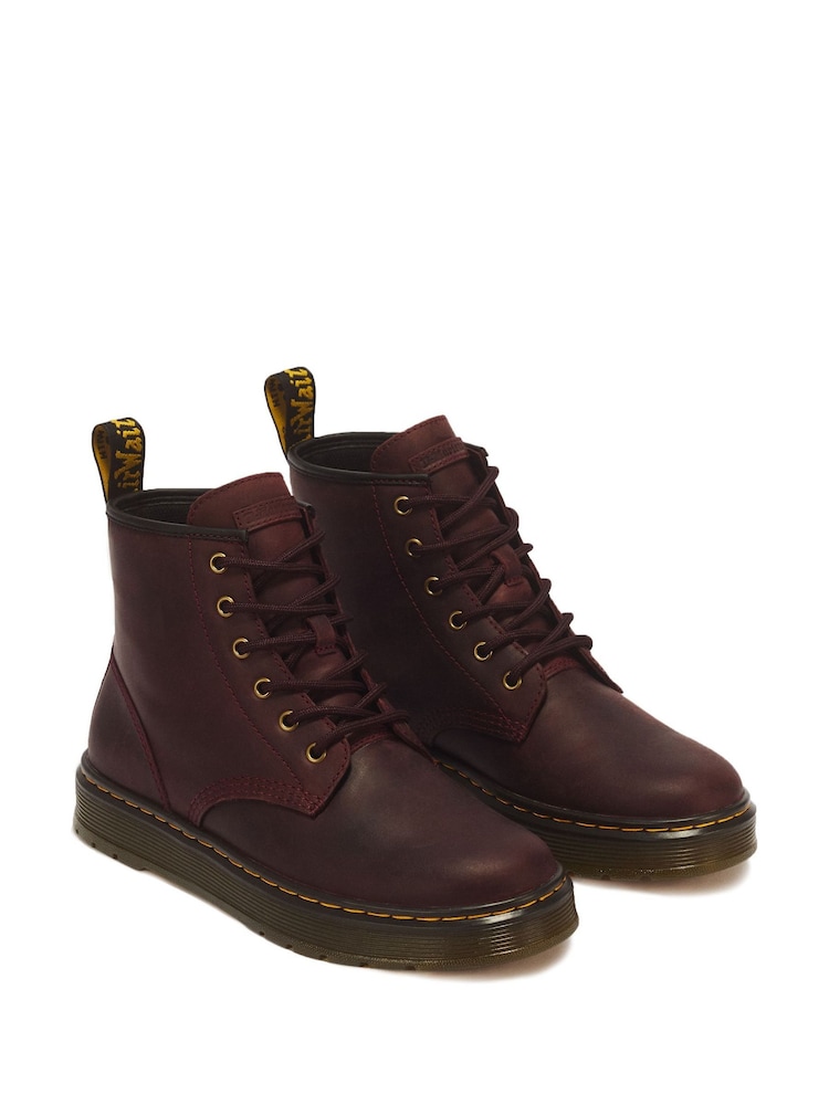 Dr. Martens Red Brookline Chukka Boots - Image 2 of 6 Dr. Martens Red Brookline Chukka Boots - Image 2 of 6