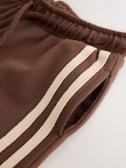 Ecru/Choc Printed Crew Neck Sweat Top and Joggers Set (3mths-7yrs) - Image 4 of 5