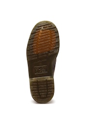 Dr. Martens Brown 1460 Pascal Embossed Floral Crazy horse Boots - Image 4 of 6