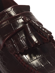 Dr. Martens Adrian Croc Embossed Atlas Loafers - Image 2 of 6