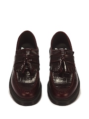 Dr. Martens Adrian Croc Embossed Atlas Loafers - Image 3 of 6