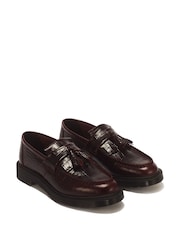 Dr. Martens Adrian Croc Embossed Atlas Loafers - Image 4 of 6