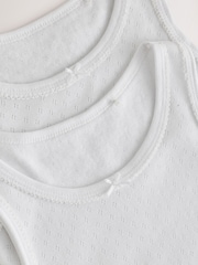White Thermal Vests 2 Pack (2-16yrs) - Image 5 of 6