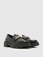 Schuh Black Loyalty Heart Loafers - Image 2 of 4