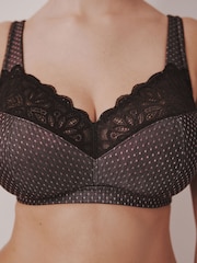 Brown/Cream Total Support Modal & Lace B-H Bras 2 Pack - Image 6 of 10