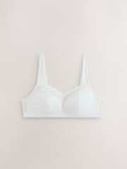 Brown/Cream Total Support Modal & Lace B-H Bras 2 Pack - Image 8 of 10