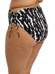 Elomi Black Echo Shell Adjustable Bikini Brief - Image 4 of 6