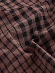 Brown Neutral Check Pinafore (3-16yrs) - Image 8 of 9