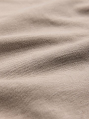 Black/Brown Bound Neck Heavyweight Jersey T-Shirt 4 Pack - Image 5 of 6