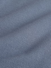 The Set 3 Pack Long Sleeve Waffle Henley Tops Navy/White - Image 5 of 6