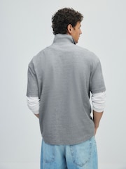 The Set 3 Pack Short Sleeves Waffle Trophy Tops Navy/White - Image 4 of 13