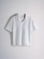 The Set 3 Pack Short Sleeves Waffle Trophy Tops Navy/White - Image 9 of 13