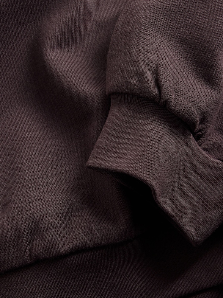 The Set 3 Pack Loopback Crew Neck Sweatshirts Black/Brown - Image 14 of 14
