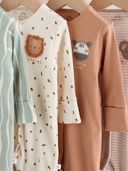 Safari neutral - Pack de 4 peleles para bebé (0 meses-3 años) - Imagen 8 de 15