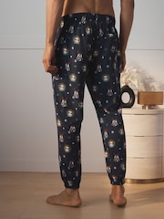Black Star Wars Printed Long Pyjama Bottoms - Image 3 of 5