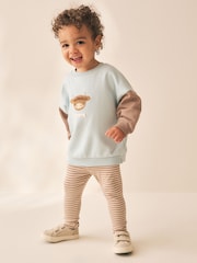 Blue Sweatshirt and Leggings Set 2 Piece (3mths-7yrs) - Image 1 of 4