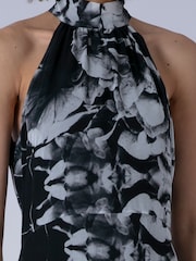 Religion Black Taylor Maxi Dress With Full Ruffle Skirt - Image 6 of 6