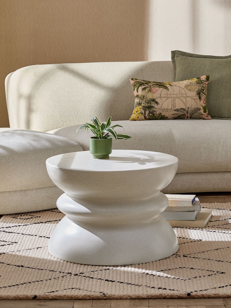 Natural Totem Stone Effect Coffee Table - Image 1 of 4 Natural Totem Stone Effect Coffee Table - Image 1 of 4