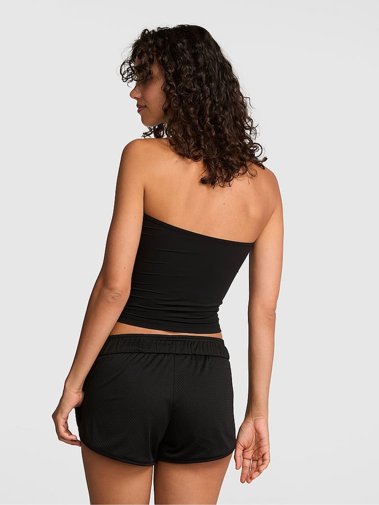Victoria's Secret Pink Black Tube Top - Image 2 of 2 Victoria's Secret Pink Black Tube Top - Image 2 of 2