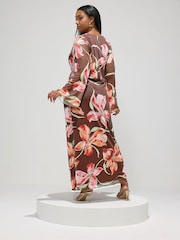 Yours Curve London Knute Mesh Maxikjole - Bilde 3 av 5