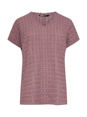 Yours Curve Pink Bubble Grown On T-Shirt - Image 6 of 6