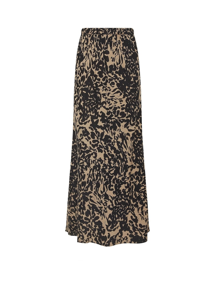 Long Tall Sally Black Markings Maxi Skirt - Image 5 of 5