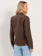 ブラウン - Long Tall Sally デニムジャケット - 画像 3 / 5