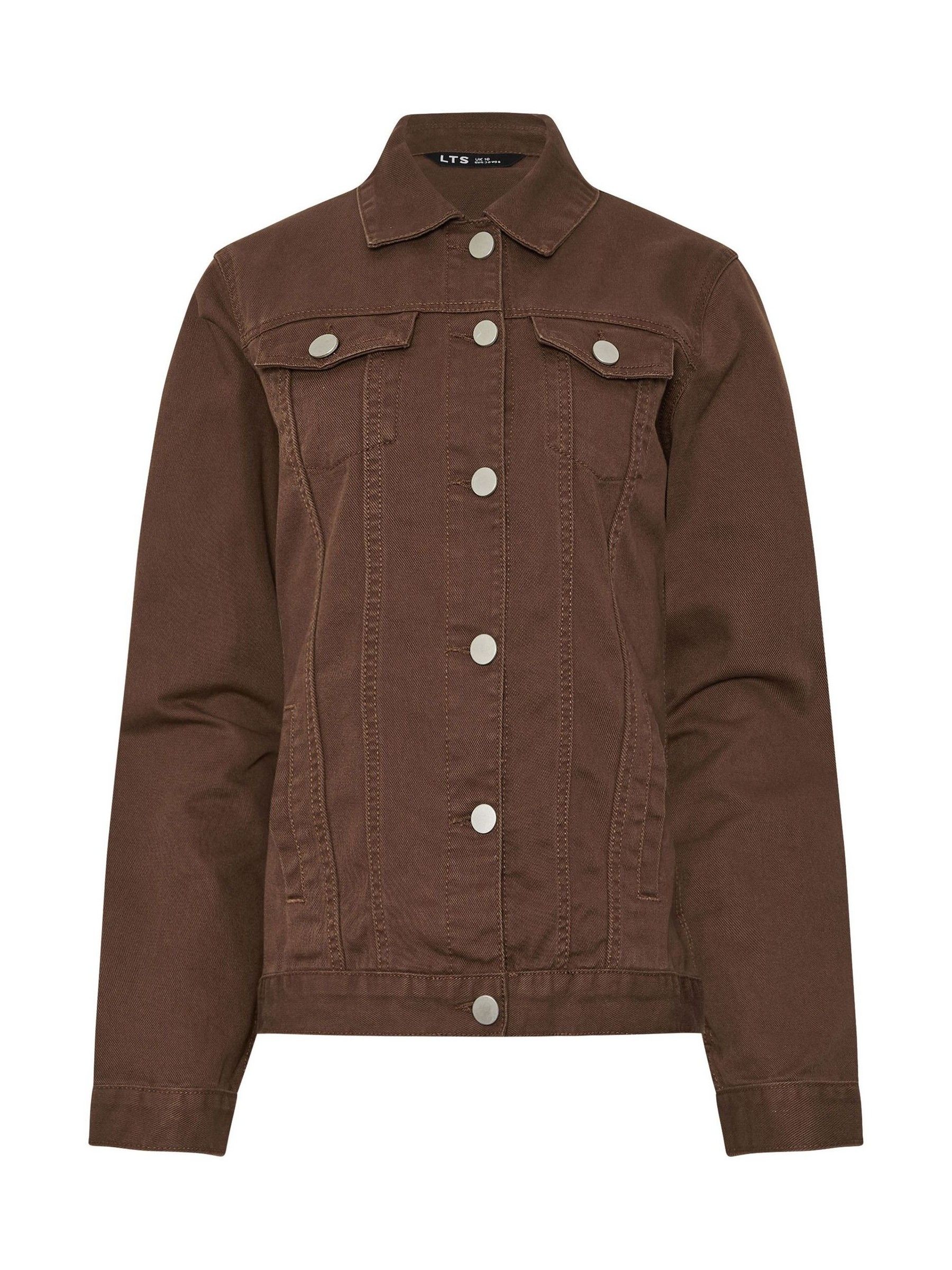 Buy Long Tall Sally Brown Denim Jacket from Next USA