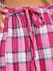 Yours Curve Pink Pintuck Boho Top - Image 3 of 5