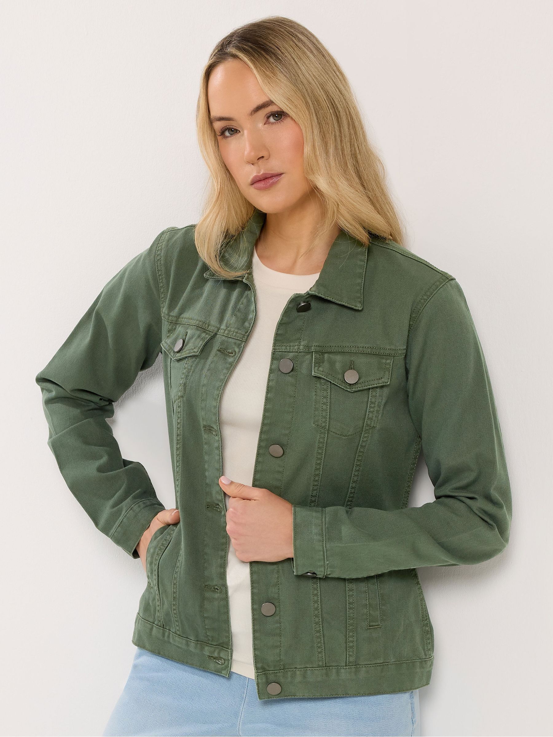 Buy Long Tall Sally Green Denim Jacket from Next USA
