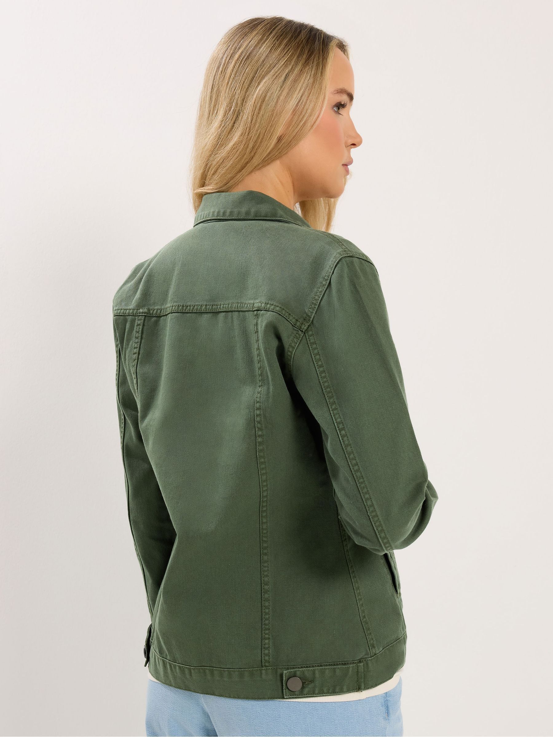 Buy Long Tall Sally Green Denim Jacket from Next USA