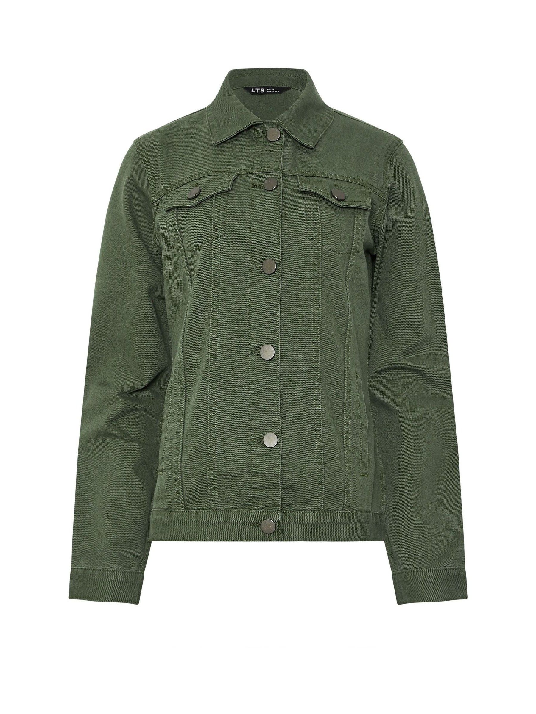 Buy Long Tall Sally Green Denim Jacket from Next USA