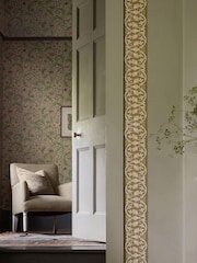 Morris & Co Sussex Rush St Johns Border Unfinished Works 10M Wallpaper - Image 2 of 4