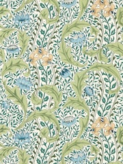 Morris & Co NettleWoad Wild Tulip & Vine Unfinished Works 10M Wallpaper - Image 2 of 2