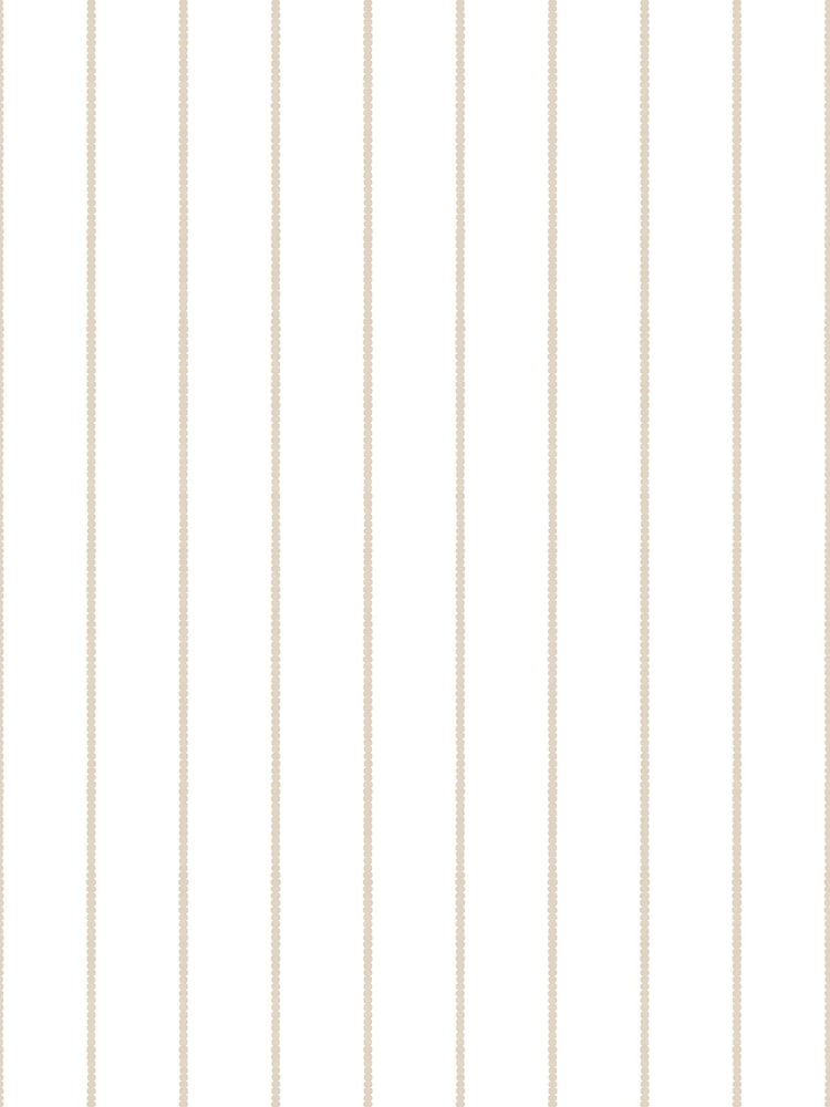 Hoopla Walls Stone Scallop Stripe Linen 10M Wallpaper - Image 2 of 2 Hoopla Walls Stone Scallop Stripe Linen 10M Wallpaper - Image 2 of 2