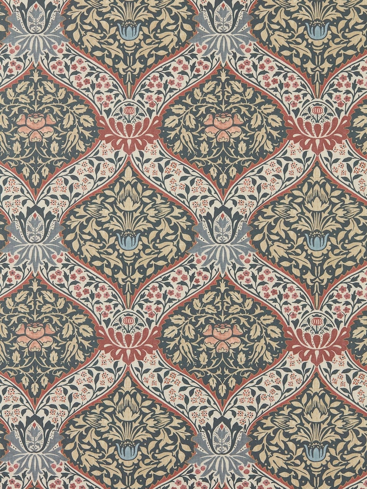 Morris & Co BrickTeal Norbury Unfinished Works 10M Wallpaper - Image 2 of 2 Morris & Co BrickTeal Norbury Unfinished Works 10M Wallpaper - Image 2 of 2