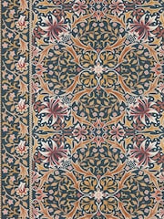 Morris & Co IndigoGold Walthamstow Unfinished Works 10M Wallpaper - Image 1 of 1