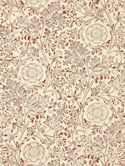 Morris & Co Flax Madder Chamomile Unfinished Works 10M Wallpaper - Image 1 of 5