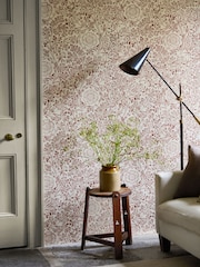 Morris & Co Flax Madder Chamomile Unfinished Works 10M Wallpaper - Image 4 of 5