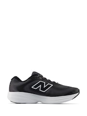 New Balance Black/White 411 Running Trainers - Image 1 of 9