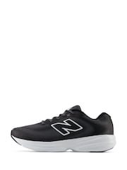 New Balance Black/White 411 Running Trainers - Image 2 of 9