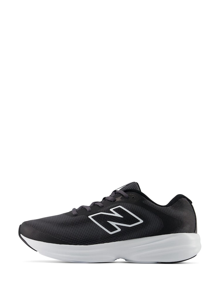 New Balance Black/White 411 Running Trainers - Image 2 of 9