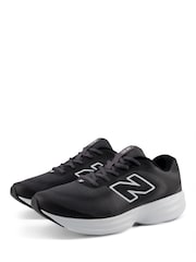 New Balance Black/White 411 Running Trainers - Image 6 of 9