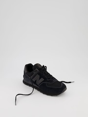 New Balance Black 574 Trainers - Image 1 of 4