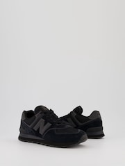 New Balance Black 574 Trainers - Image 4 of 4