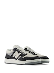 New Balance Black/White 480 Trainers - Image 3 of 7