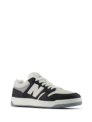 New Balance Black/White 480 Trainers - Image 4 of 7